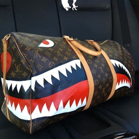 bape x louis vuitton bag price